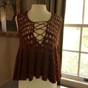 Free People Crochet Top